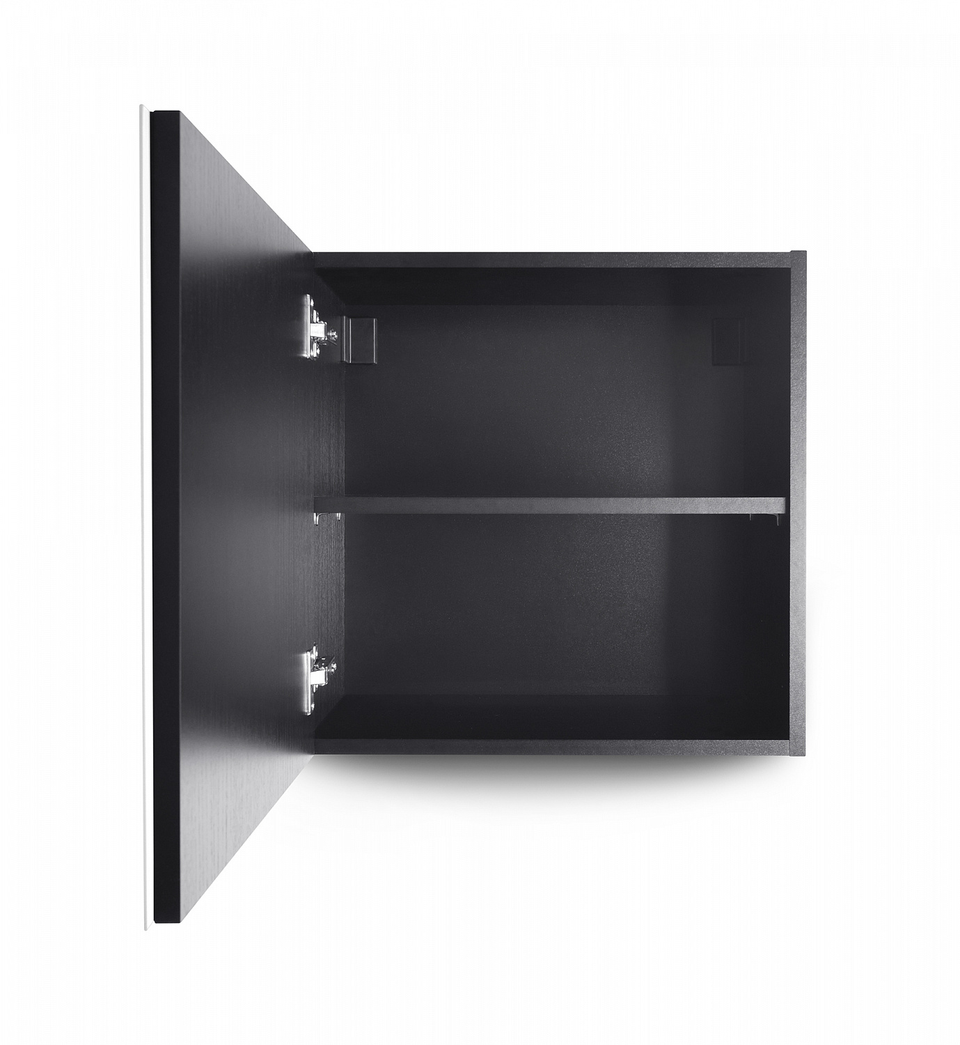 Шкаф-модуль навесной MD 615, черный, белый, 50х30х50 см