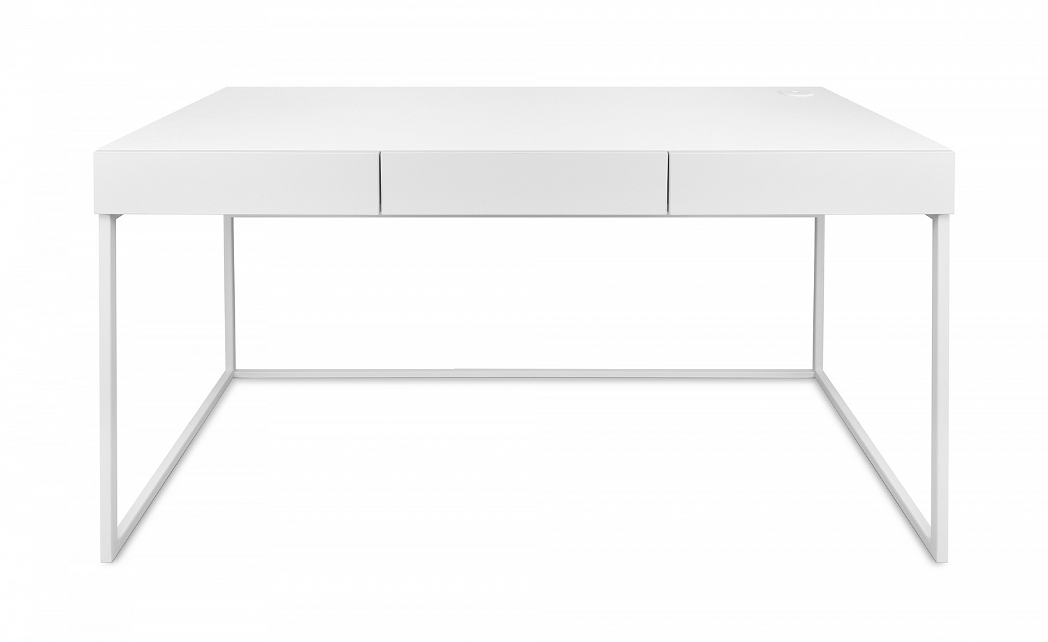 Письменный стол MD 798, белый, 140х60х75 см