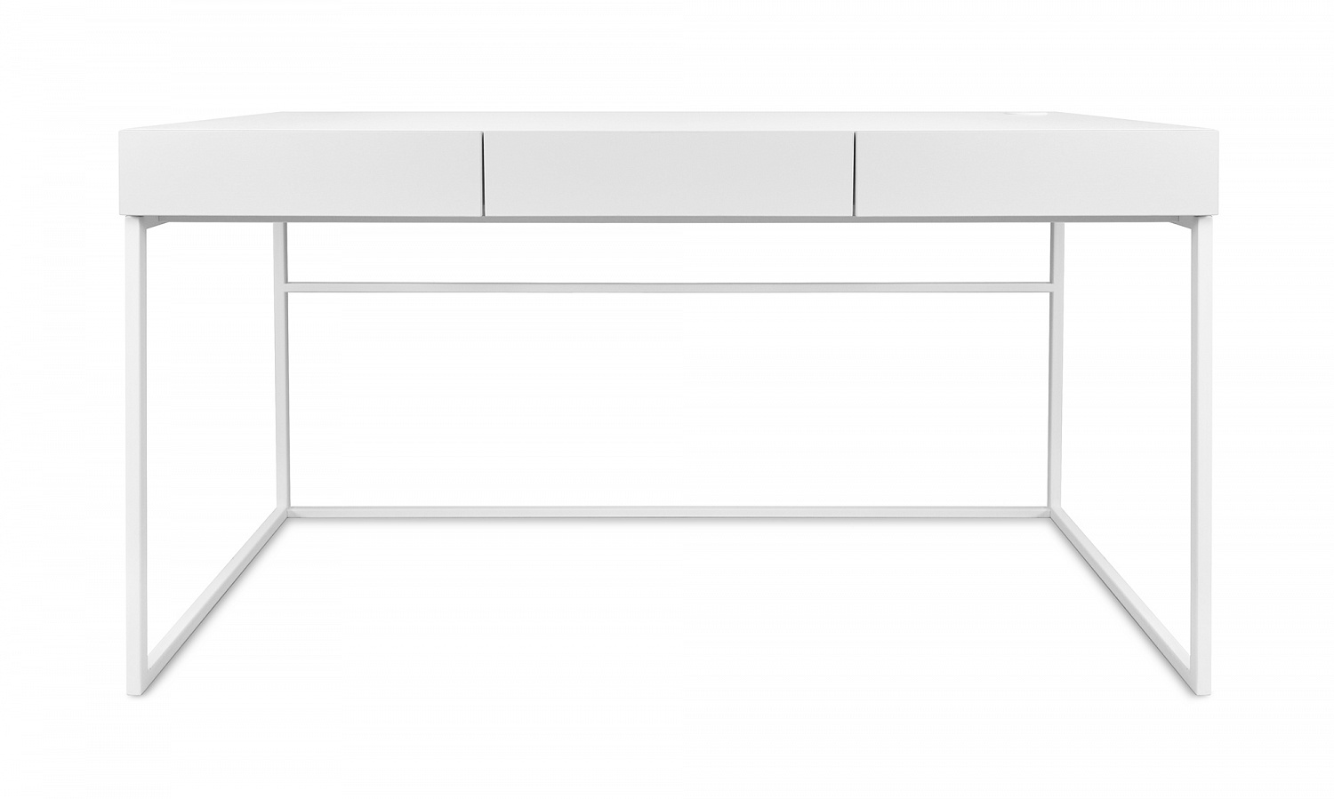 Письменный стол MD 798, белый, 140х60х75 см