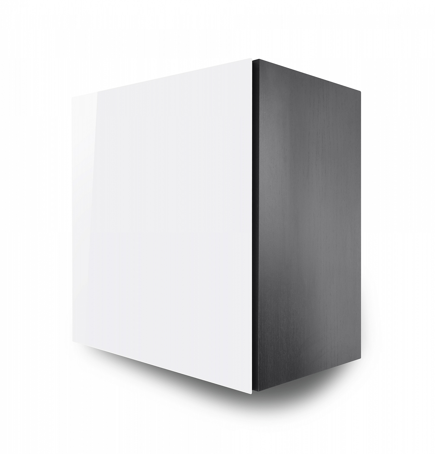 Шкаф-модуль навесной MD 615, черный, белый, 50х30х50 см